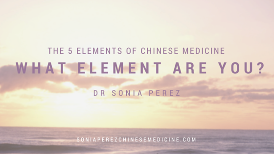 5 Elements of Chinese Medicine